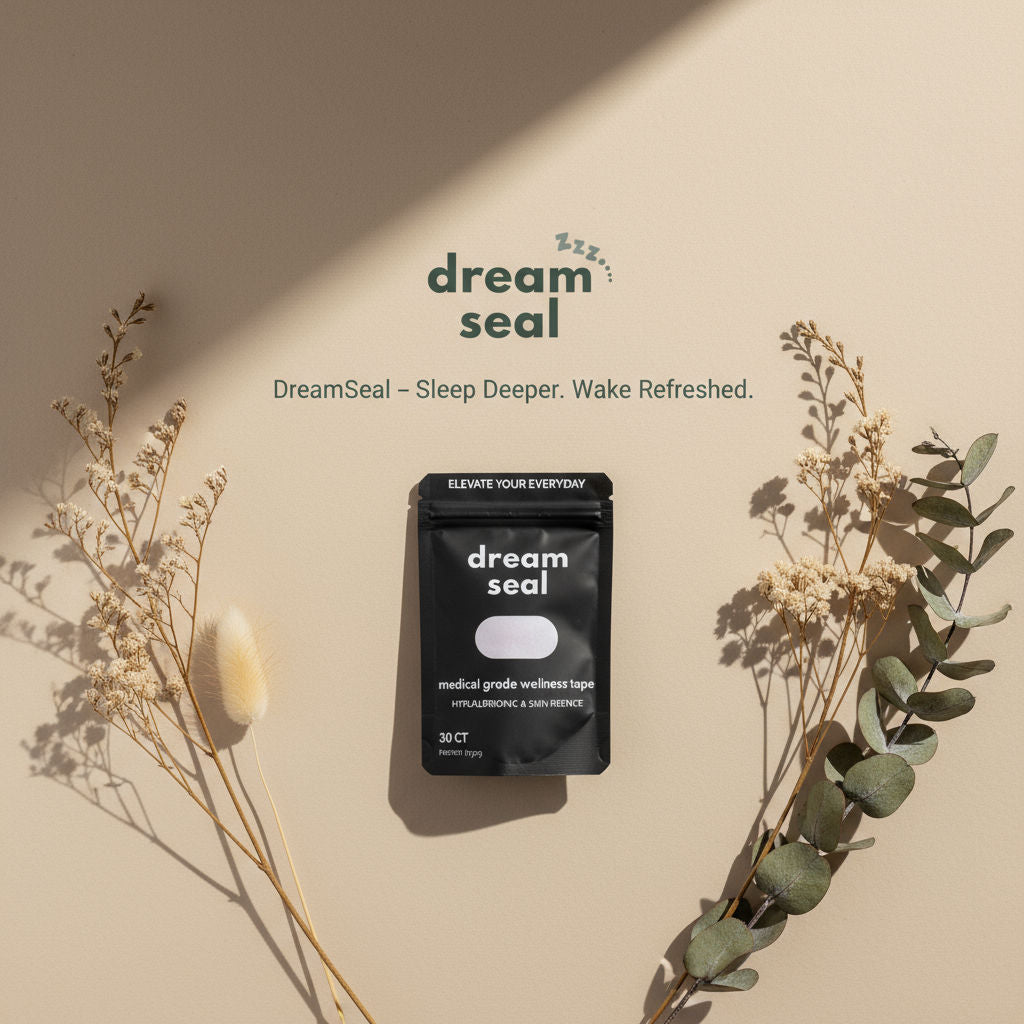 DreamSeal™ Mouth Tape – Sleep Deeper, Breathe Better