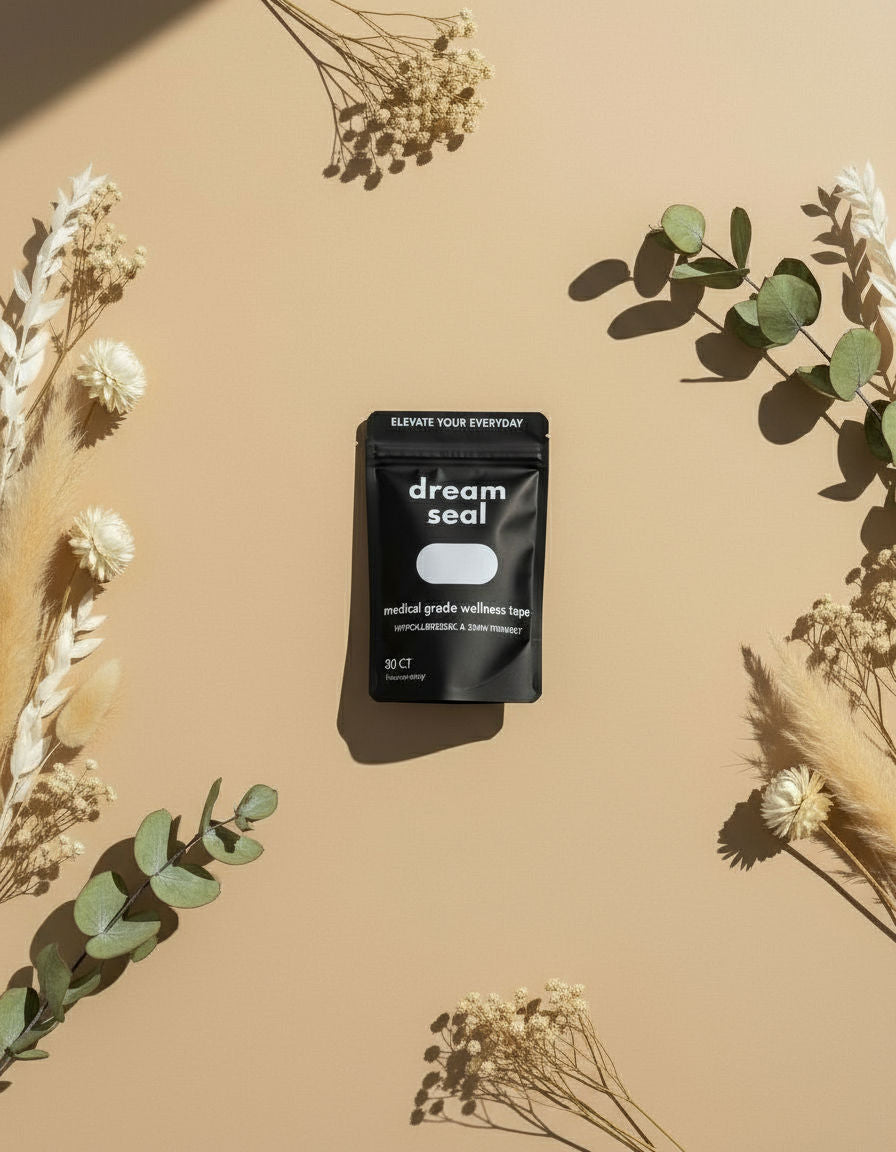 DreamSeal™ Mouth Tape – Sleep Deeper, Breathe Better