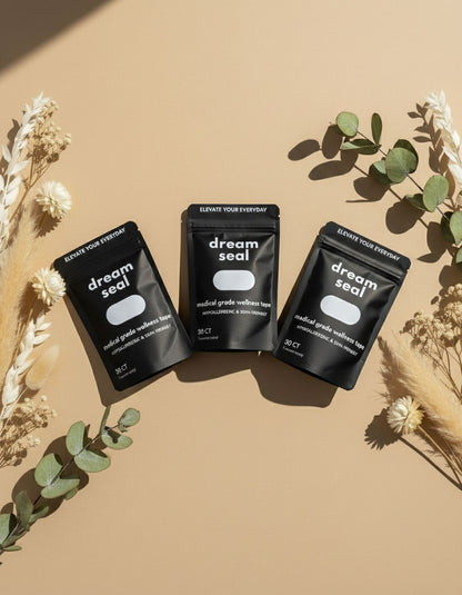 DreamSeal™ Mouth Tape – Sleep Deeper, Breathe Better